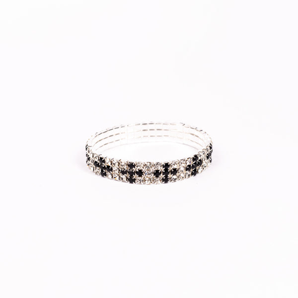 Brǎțarǎ elastic ştras  4 culori.  AB84-1