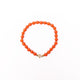 Brǎțarǎ elastic cu cruce aurie ştras.  OT33-178