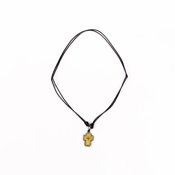Colier şnur cu medalion fosfor.  OT08-33