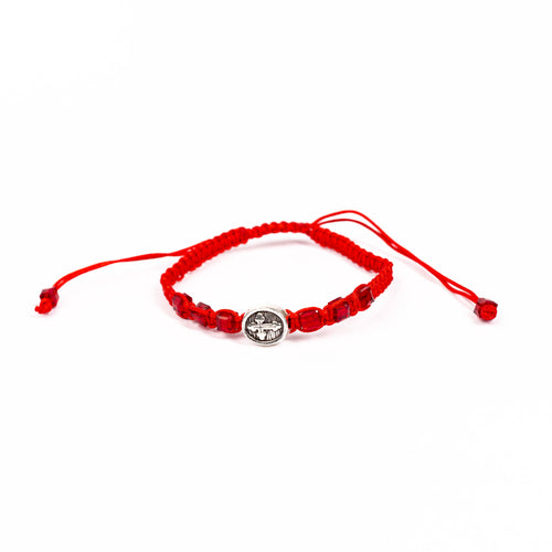 Brǎțarǎ croşetatǎ 2 modele cruce metal.  OT08-132