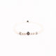 Brǎțarǎ elastic 4 culori si cruce metal.  OT33-243
