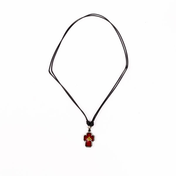 Colier şnur cu medalion fosfor.  OT08-33