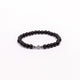 Brǎțarǎ elastic cruce hematit 2 modele pe set.  AB38-2