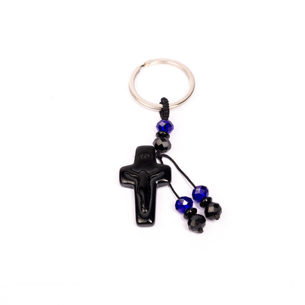 Breloc cruce Iisus 2 culori  AB20-1