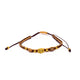 Brǎțarǎ ațǎ croşetatǎ cu cruce aurie.  OT08-103