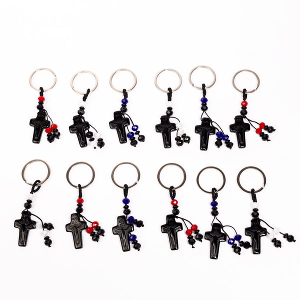 Breloc cruce Iisus 2 culori  AB20-1