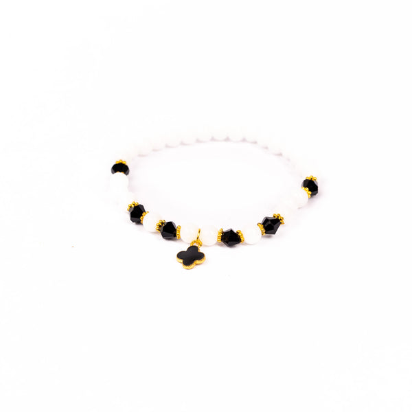 Brǎțarǎ elastic 4 culori cu cruce atârnatǎ. OT33-275