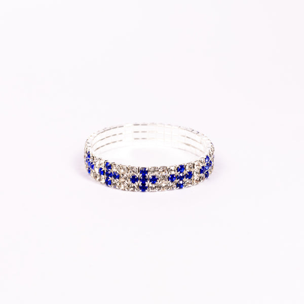 Brǎțarǎ elastic ştras  4 culori.  AB84-1