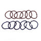 Brǎțarǎ elastic bile carbune si cruce hematit.  OT08-55