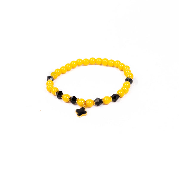 Brǎțarǎ elastic 4 culori cu cruce atârnatǎ. OT33-275