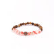 Brǎțarǎ elastic bile marmorate/lemn.  AB200-35