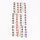 Brǎțarǎ elastic ştras  4 culori.  AB84-1