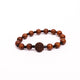 Brǎțarǎ elastic bile lemn si cruce lemn.  OT08-110