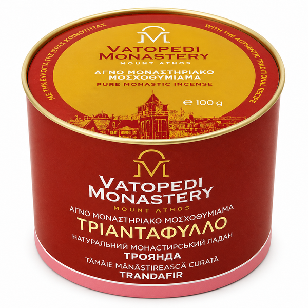 Tămâie de la Mănăstirea Vatoped 100gr-Trandafir