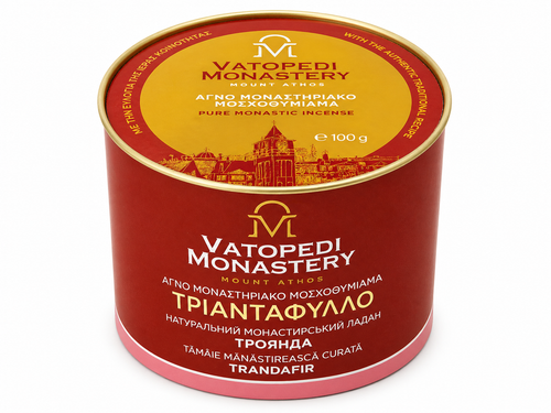 Tămâie de la Mănăstirea Vatoped 100gr-Trandafir