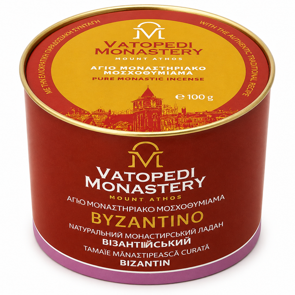 Tămâie de la Mănăstirea Vatoped 100gr- Byzantino