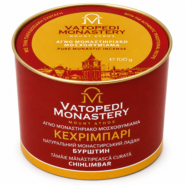 Tămâie de la Mănăstirea Vatoped 100gr-Chihlimbar