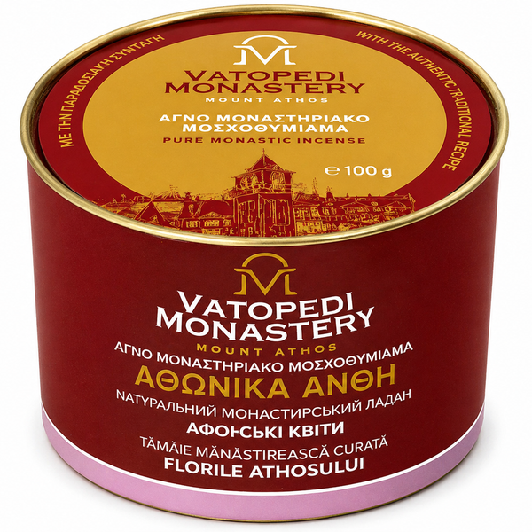 Tămâie de la Mănăstirea Vatoped 100gr- Florile Athosului