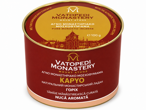 Tămâie de la Mănăstirea Vatoped 100gr- Nuca aromată