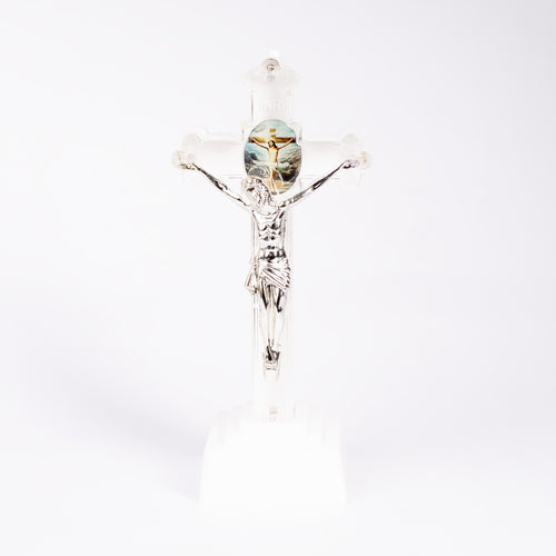 Crucifix plastic cu baterii.  OT04-1