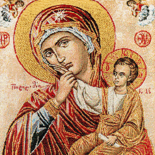 Icoana goblen mică 22X17 cm.  TMB12-3
