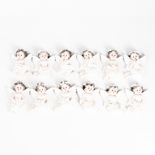 Magnet rășină îngeraș fetițe (mare).  TMB01-1