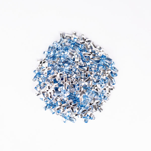 Cruciulițǎ botez albastru.