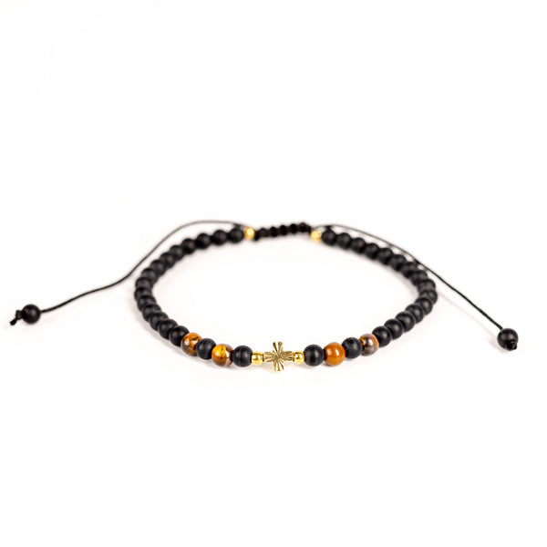 Brǎțarǎ terminatie ațǎ cu cruce cupru.   OT08-140