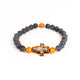 Brǎțarǎ elastic bile lemn si cruce lemn.   OT08-25