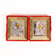 Iconițǎ diptic din plastic 7X13 cm.    AC11-5