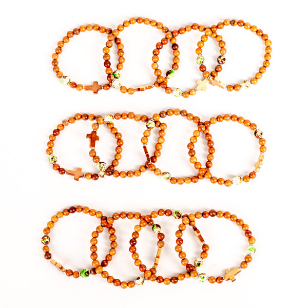 Brațarǎ elastic cruce marmoratǎ.  OT08-168