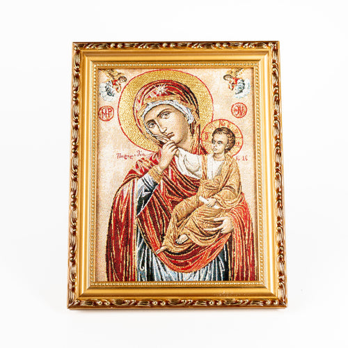 Icoana goblen mică 22X17 cm.  TMB12-3