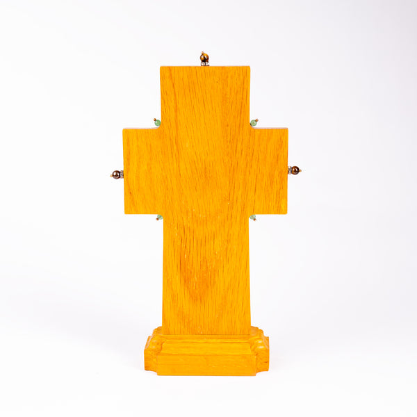 Cruce ortodoxǎ din lemn.