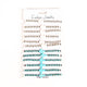 Brǎțarǎ elastic bile piatrǎ si distanțier hematit.  BB04-23