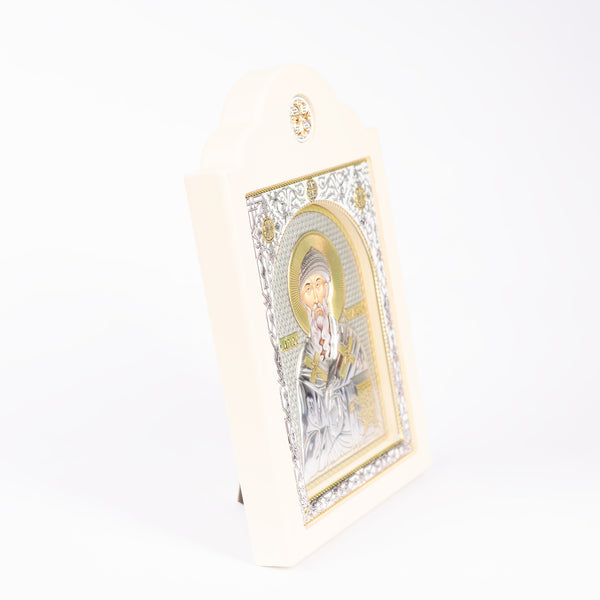 Icoana in stil bizantin Sfantul Spiridon