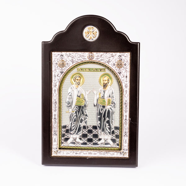 Icoana in stil bizantin Sfintii Apostoli Petru si Pavel