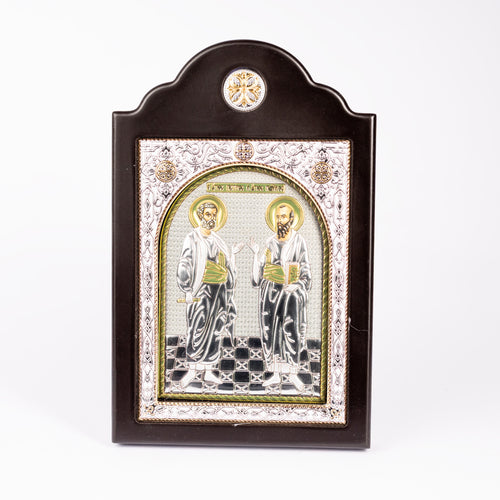 Icoana in stil bizantin Sfintii Apostoli Petru si Pavel